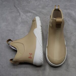 Under Armour Womens 7 Deck Boots Yellow Charged Shoreman Pull On Waterproof NWD